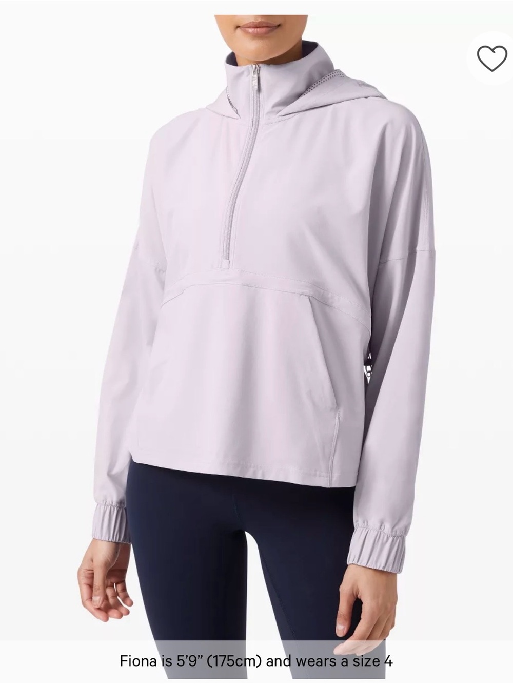 Lululemon All Day Breeze Pullover Half-Zip Utility Jacket
